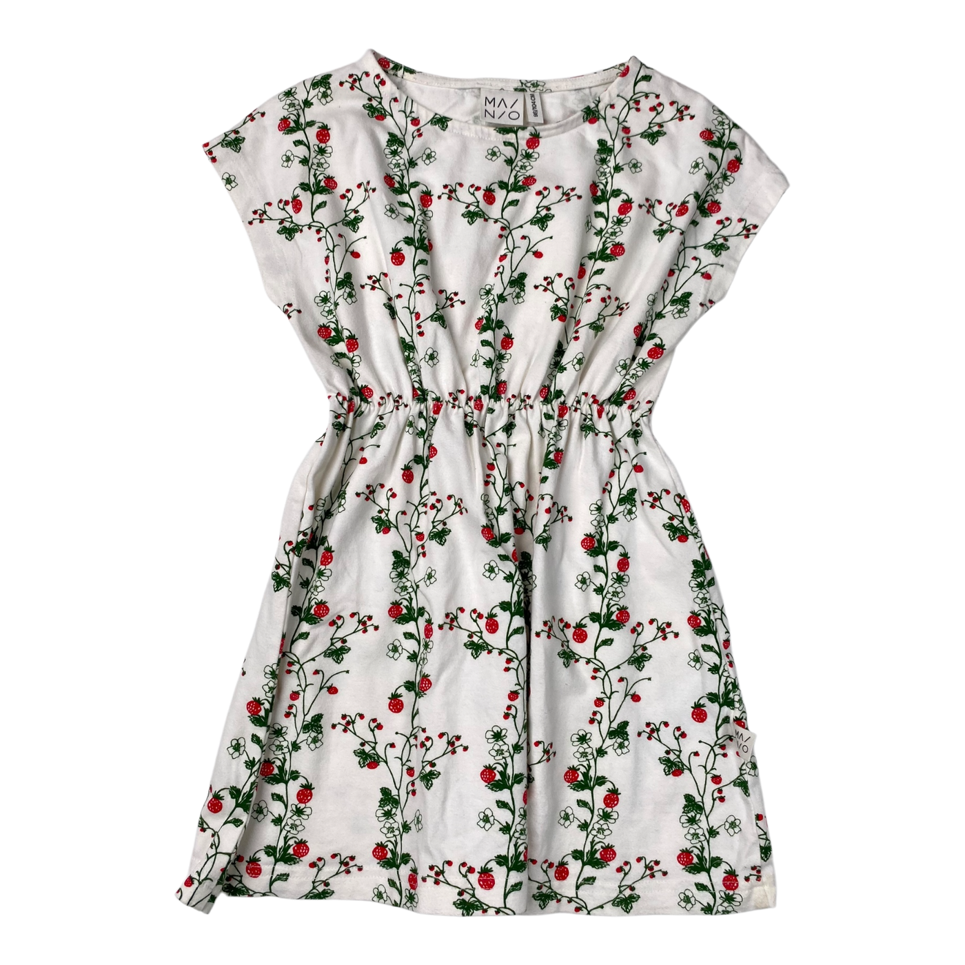 Mainio dress, strawberry | 98/104cm