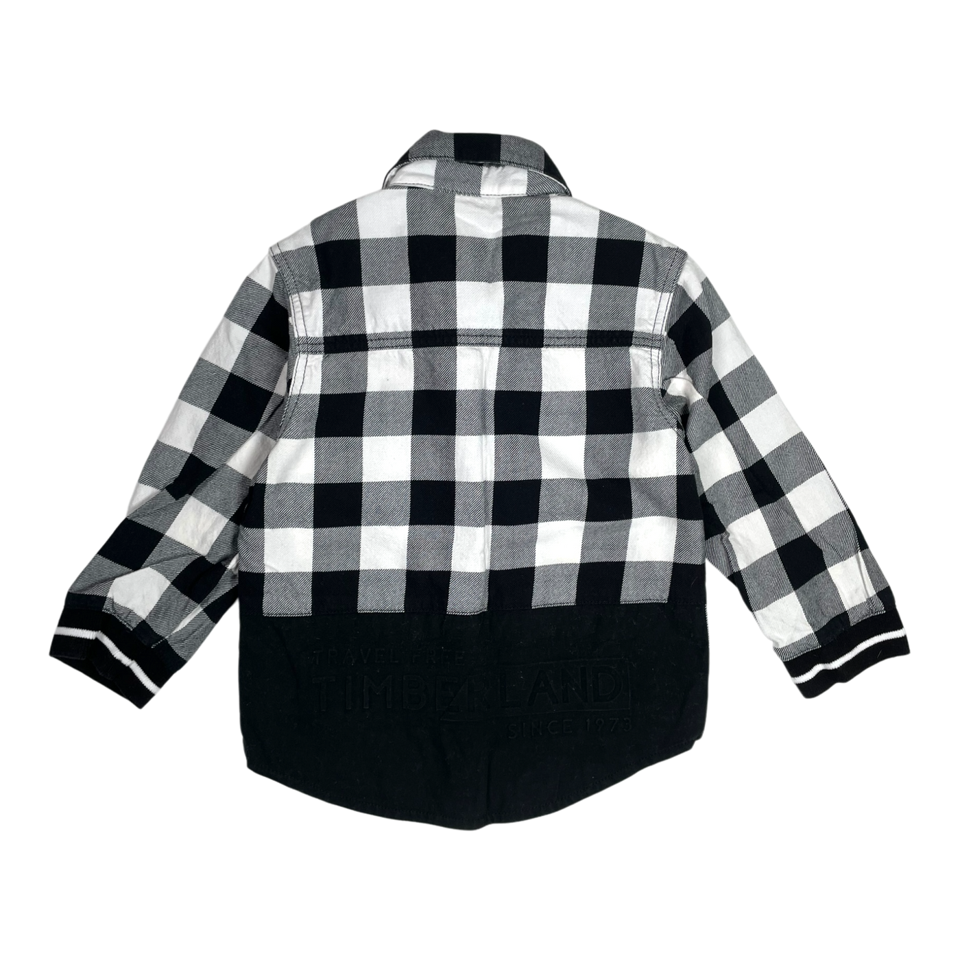 Timberland collar shirt, checkered | 86cm