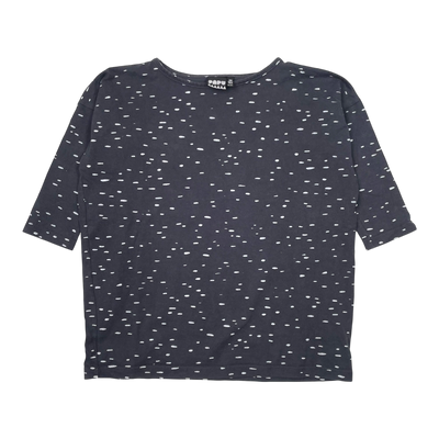 Papu shirt, dark grey | 98/104cm