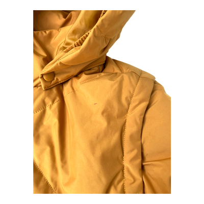 Reima paahto down jacket, golden yellow | 164cm