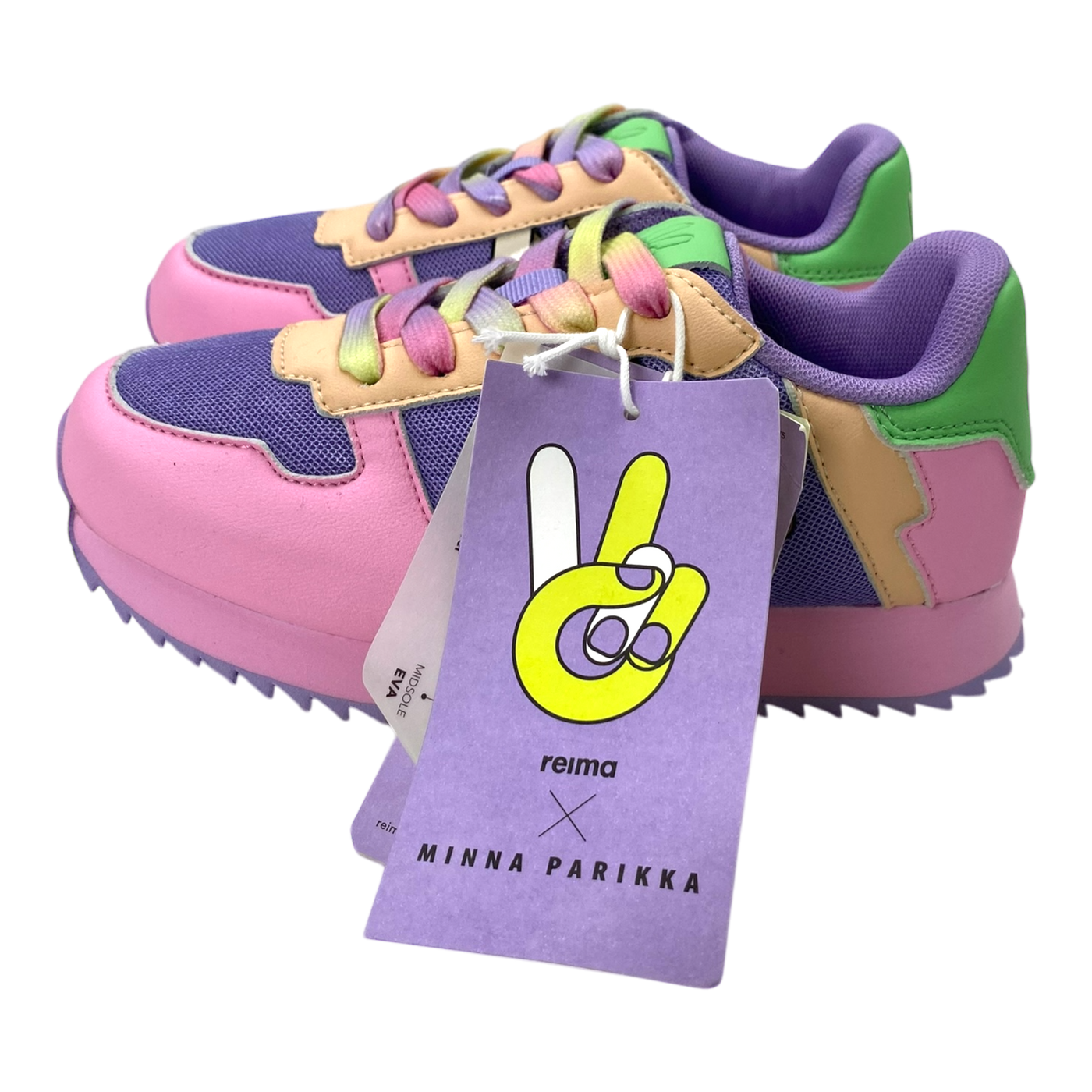Reima ok runner sneakers, multicolor | 33