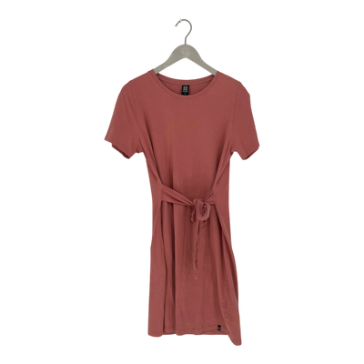 Kaiko t-shirt belted dress, salmon | woman M