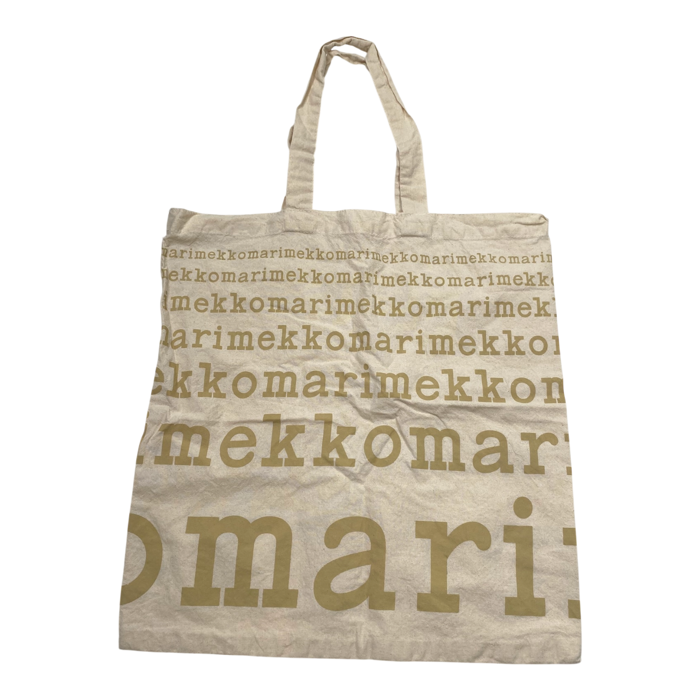 Marimekko logo bag, beige | onesize