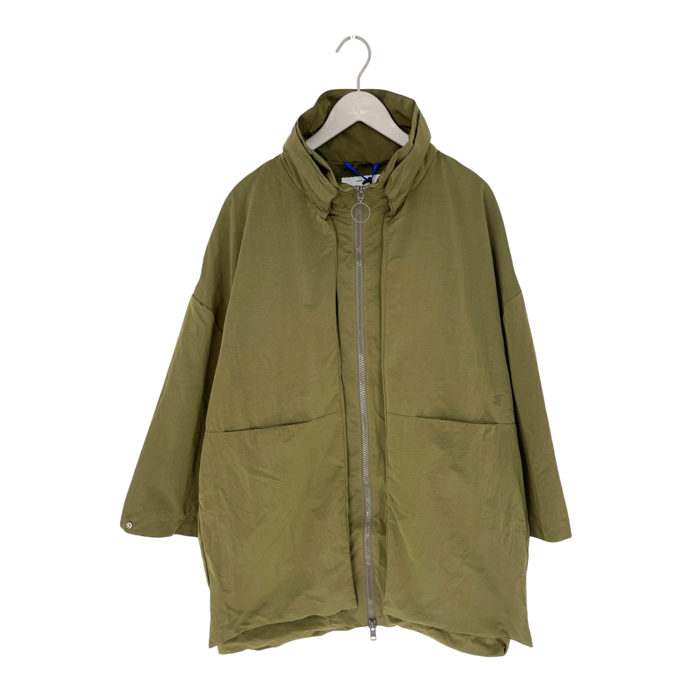 Embassy of Bricks and Logs vista raincoat, green | unisex S
