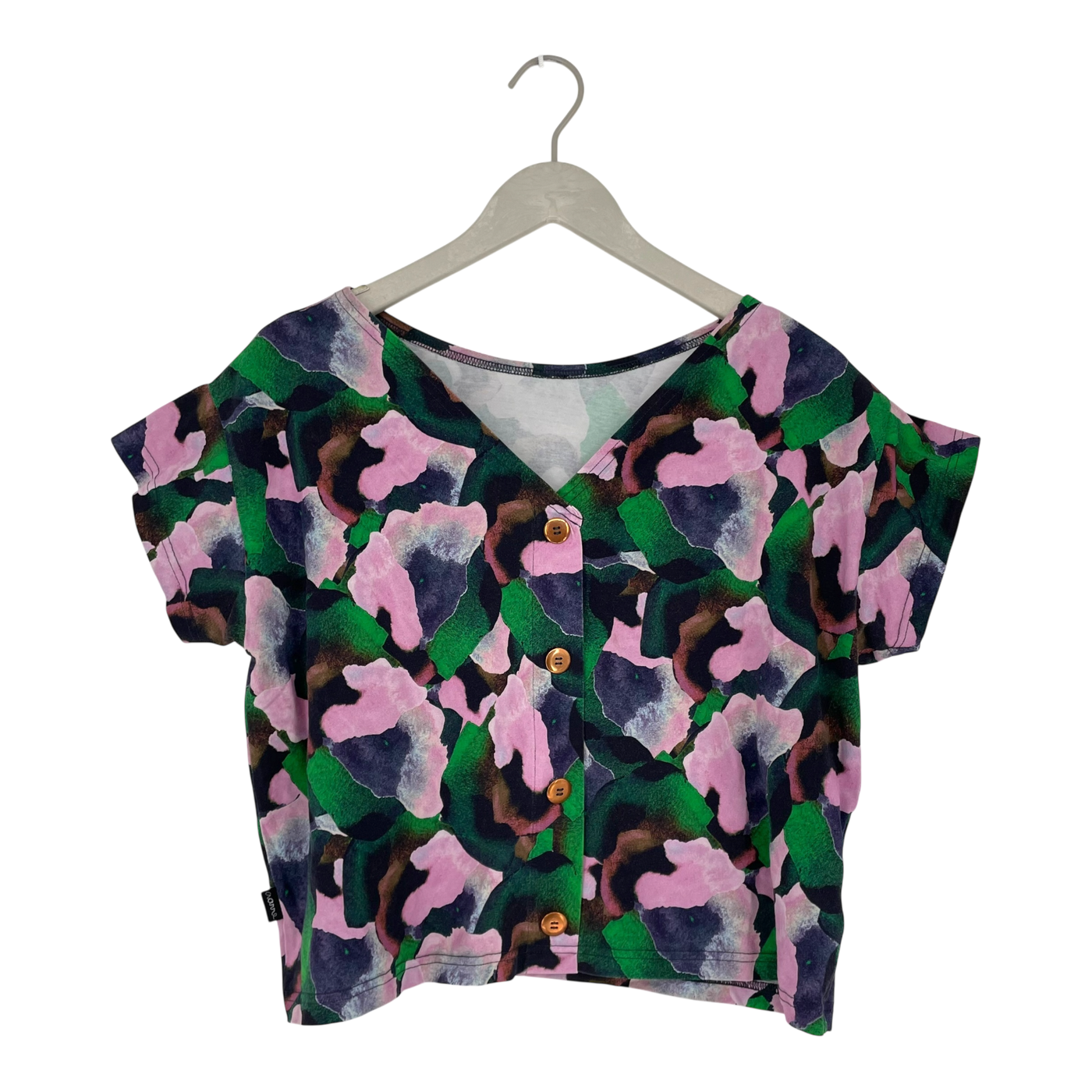 Aarre celene button top, orvokki | woman M