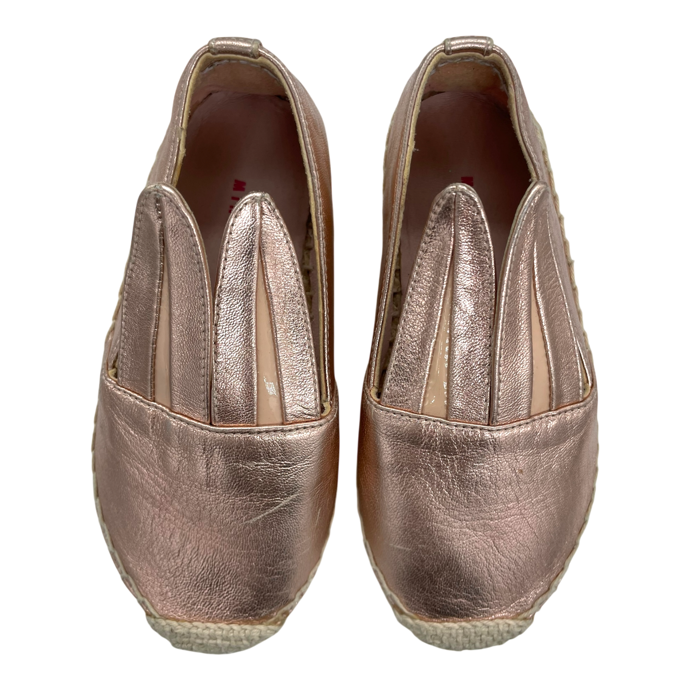 Minna Parikka conejo espadrillo shoes, rose gold | 26