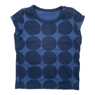 Marimekko x Uniqlo shirt, blue | 65/75cm