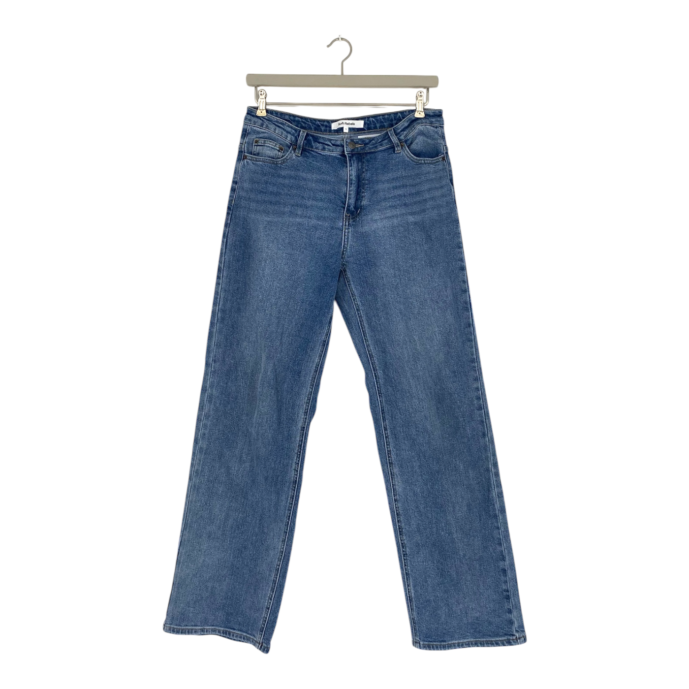 Soft Rebels mid rise jeans, blue | woman L