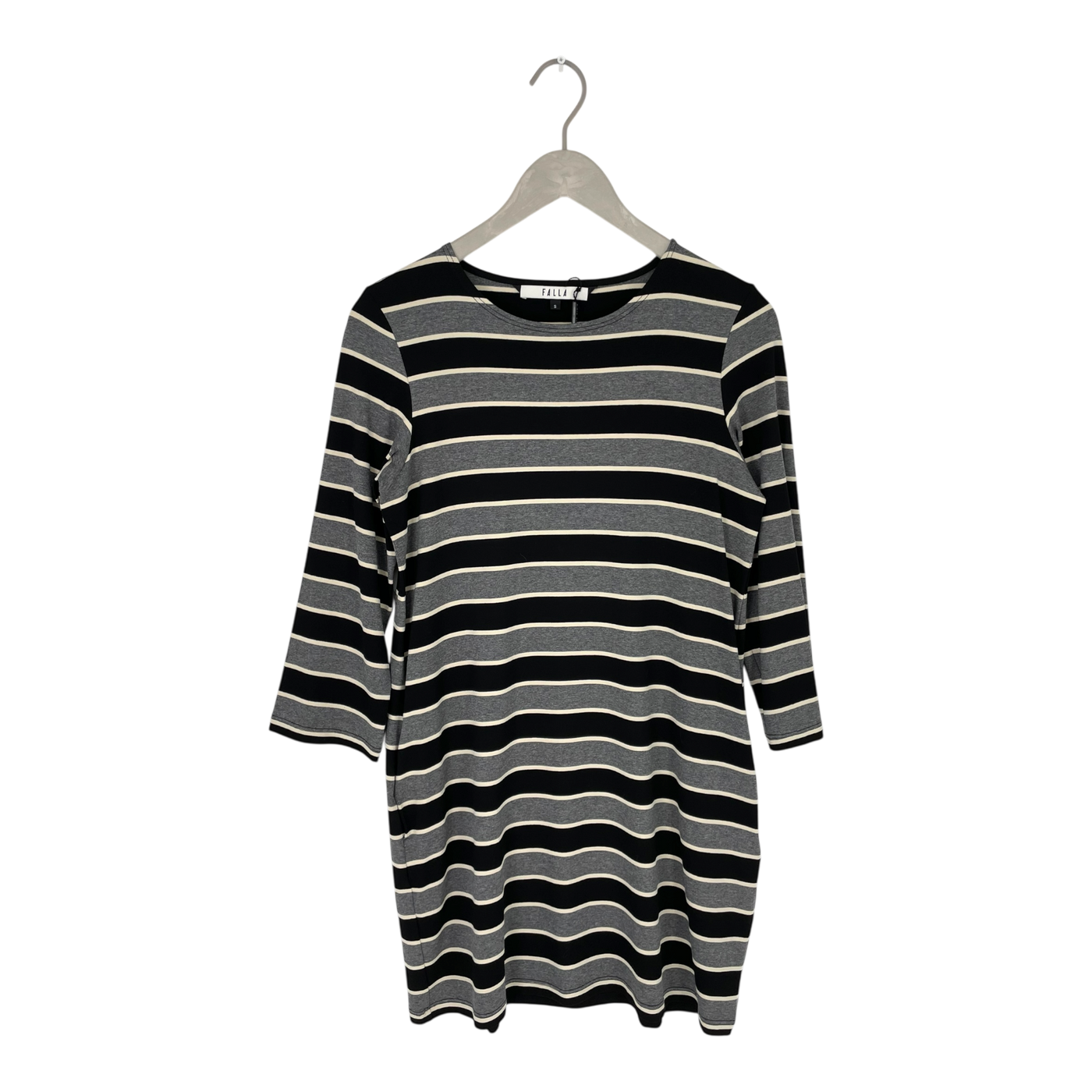 Falla aalto tunic dress, grey stripes | woman S