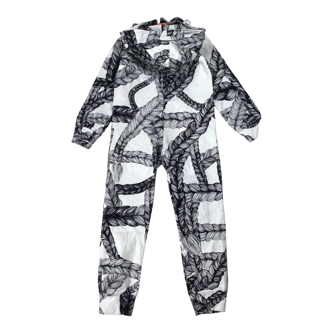 Vimma letti jumpsuit, white / black | 110cm