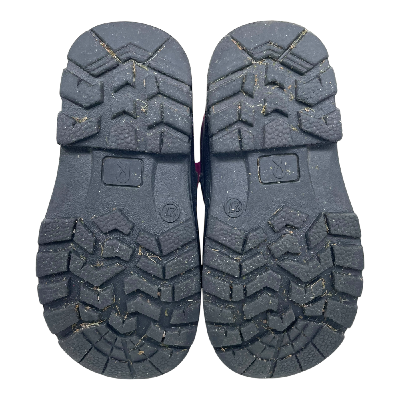 Reima nefar winter duck boots, black/pink | 27