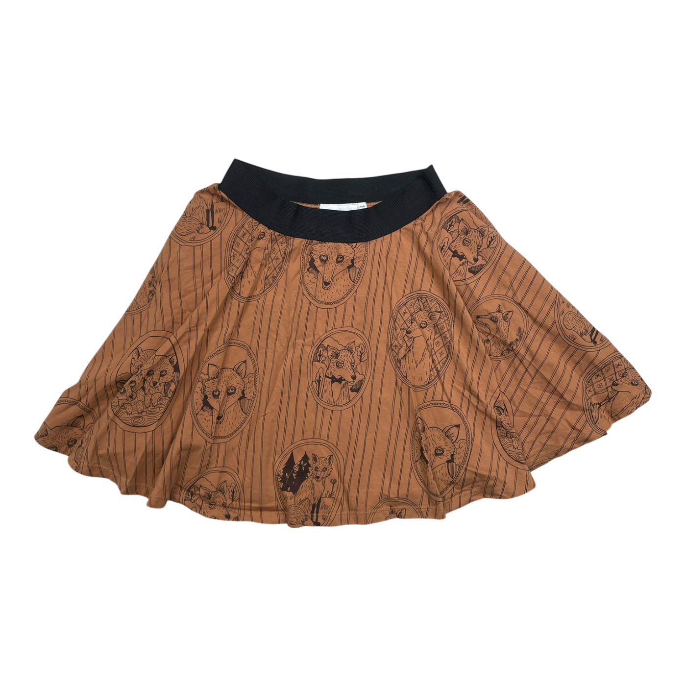 Mini Rodini tricot skirt, foxes | 140/146cm