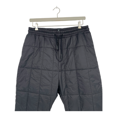 Nomen Nescio 219 quilted slim pants, dark grey | unisex XL