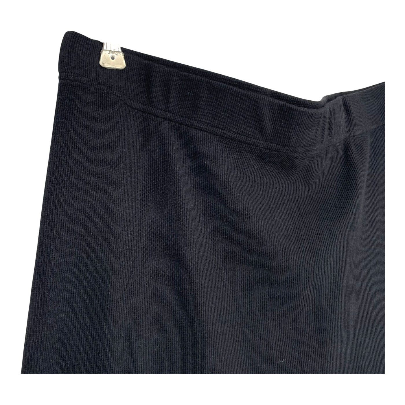 Dedicated ribbed skirt, black | woman XL