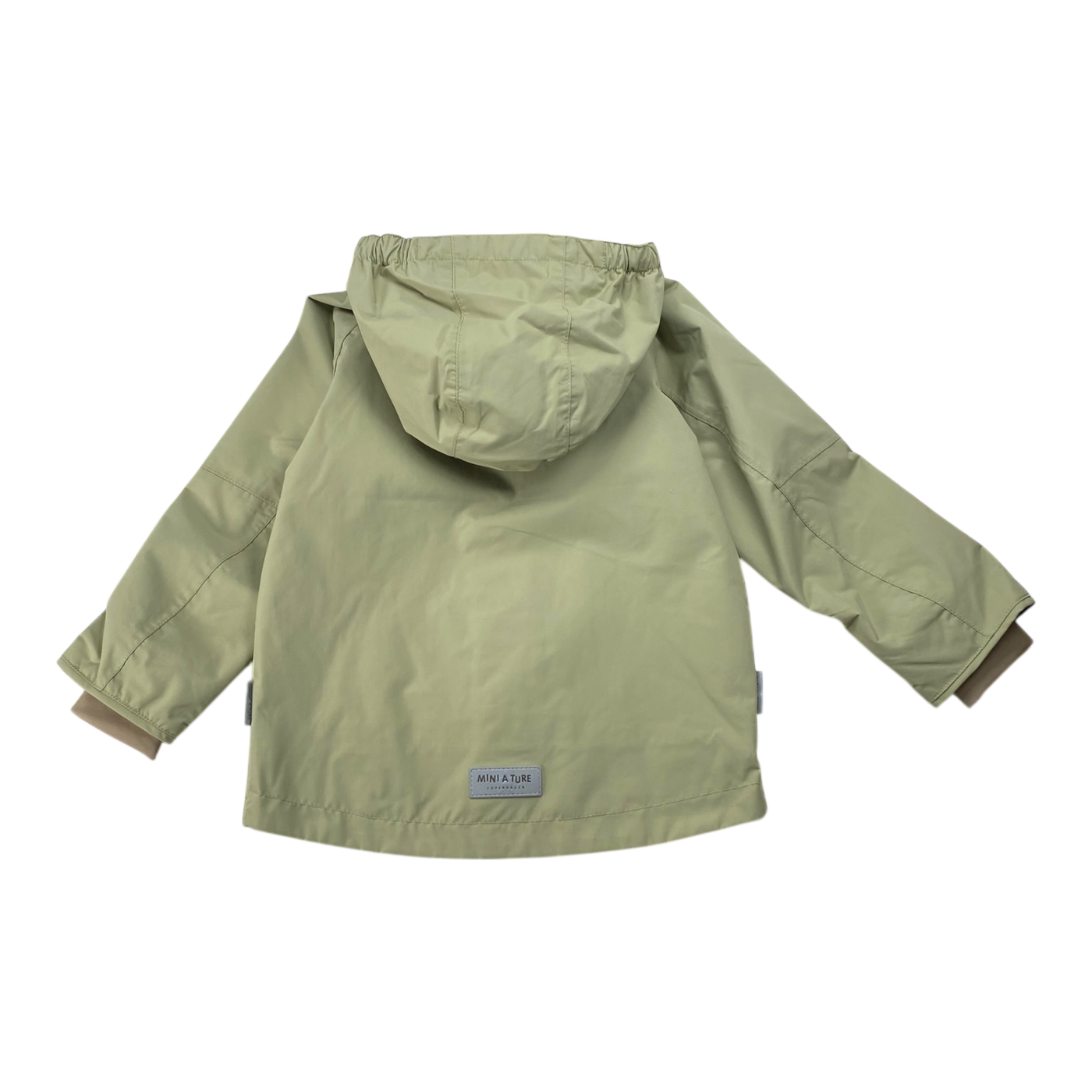 Mini A Ture midseason jacket, tea green | 104cm