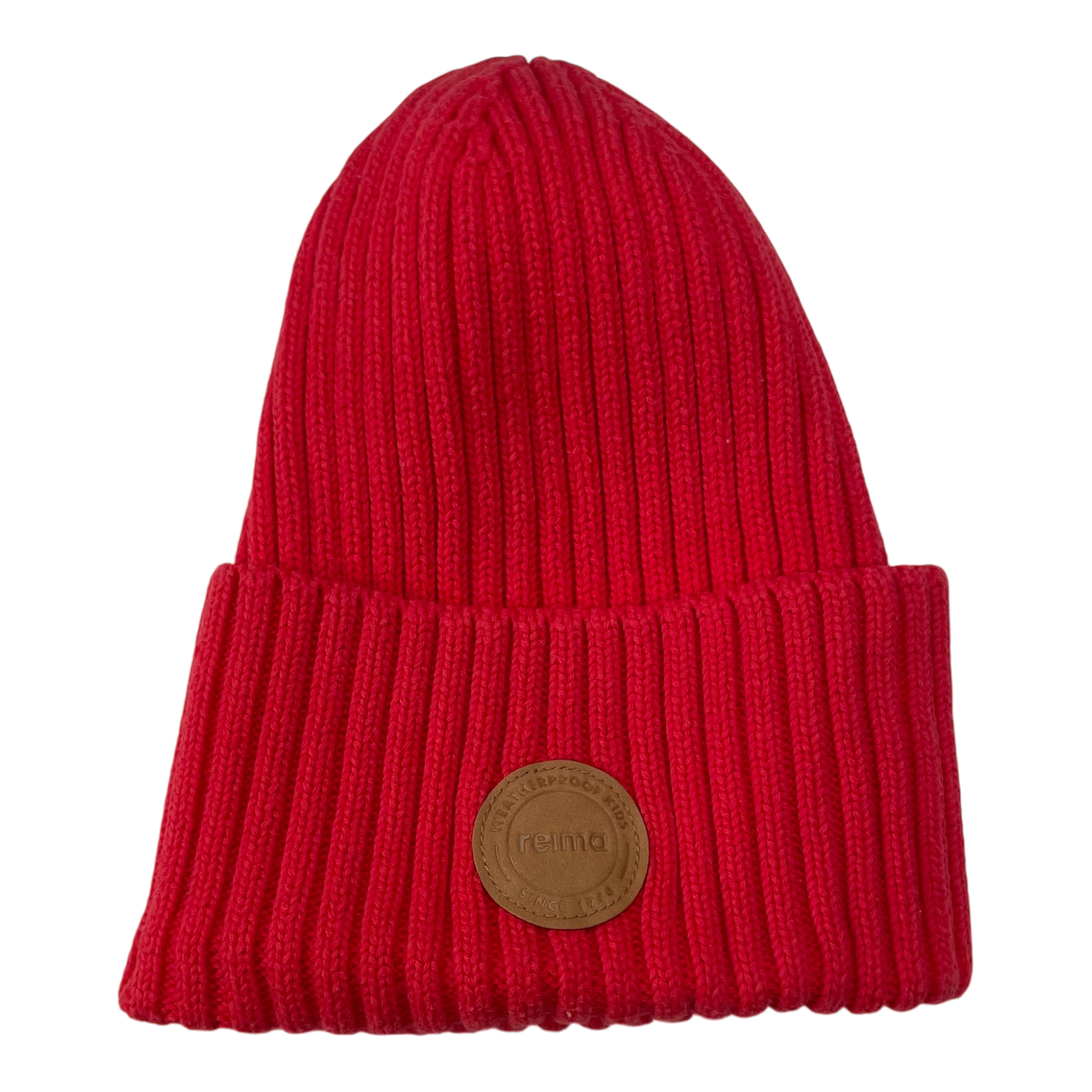 Reima cotton beanie, red | 1-3y