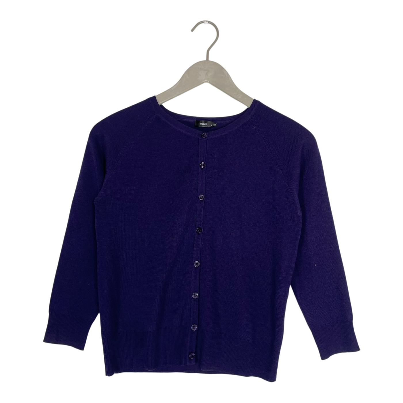 Filippa K merino wool cardigan, indigo | woman M