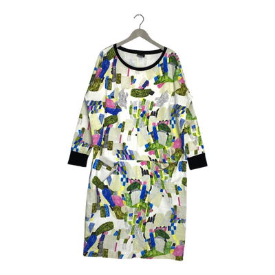 Papu giant split dress, graphic | woman L