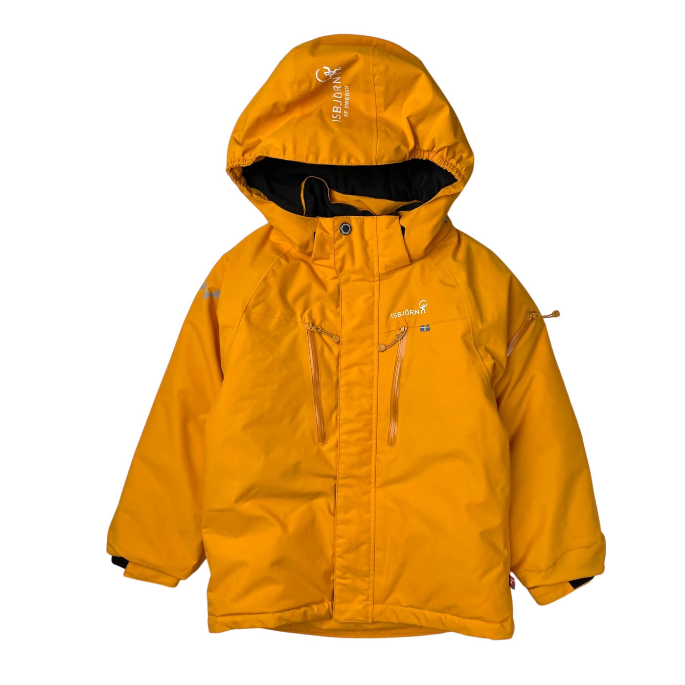 Isbjörn helicopter ski winter jacket, amber | 110/116cm