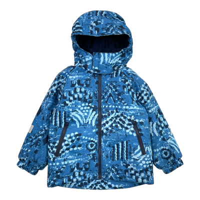 Reima maunu winter jacket, blue | 104cm