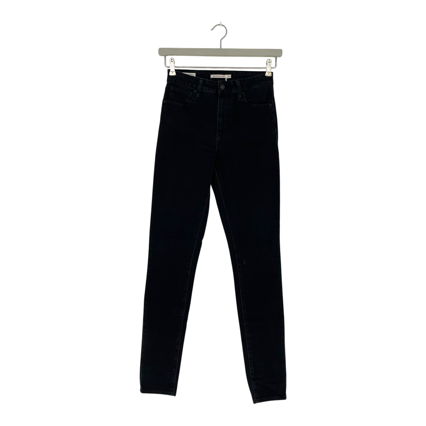 Levi's 721 high rise skinny jeans, black | woman W26 L32