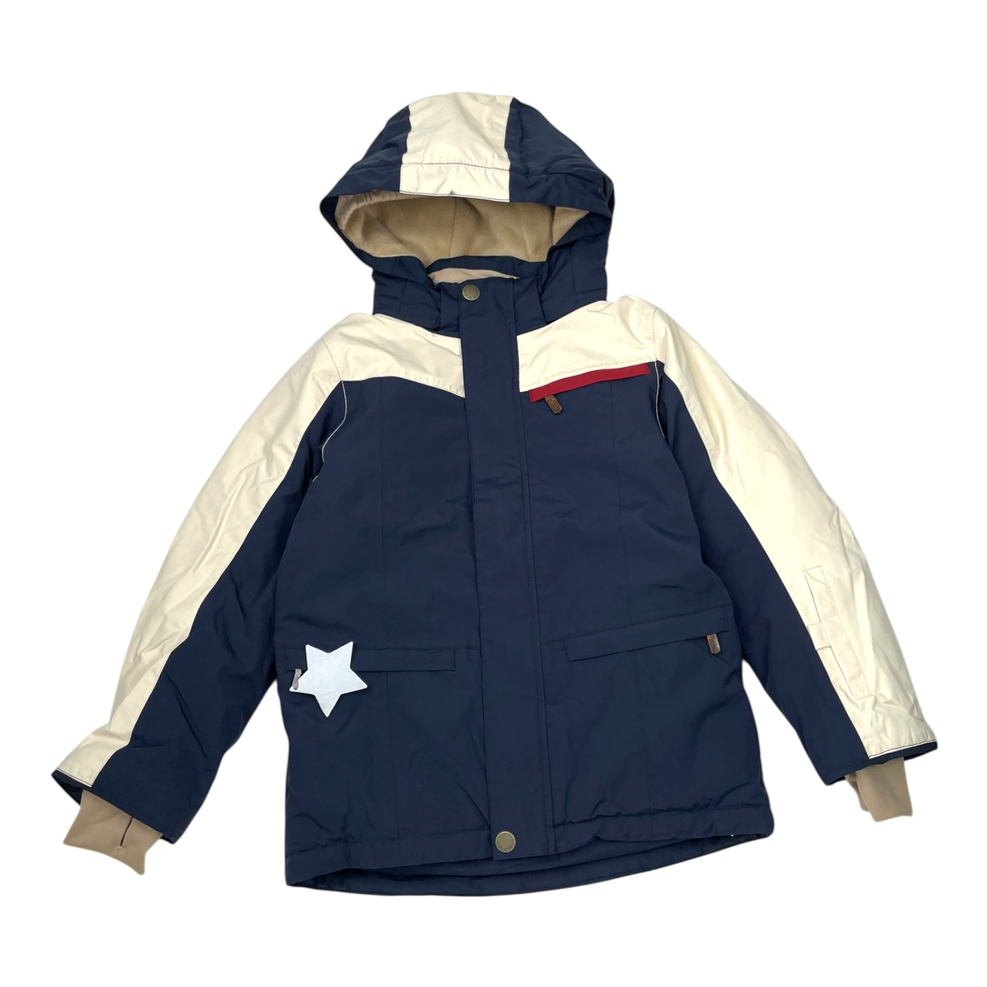 Mini A Ture matvestyn winter jacket, navy blue | 128cm