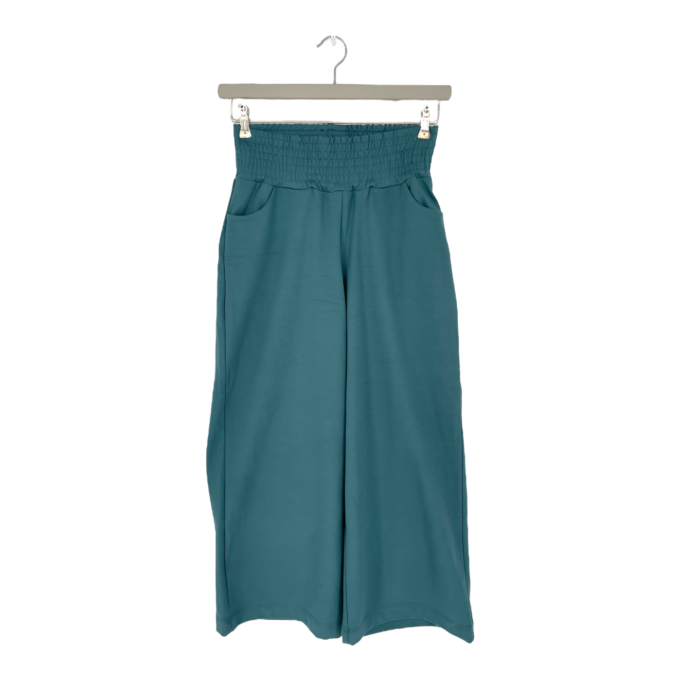 Ommellinen cropped unelma culottes, teal | woman S