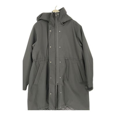 Makia laina winter parka jacket, black | woman L