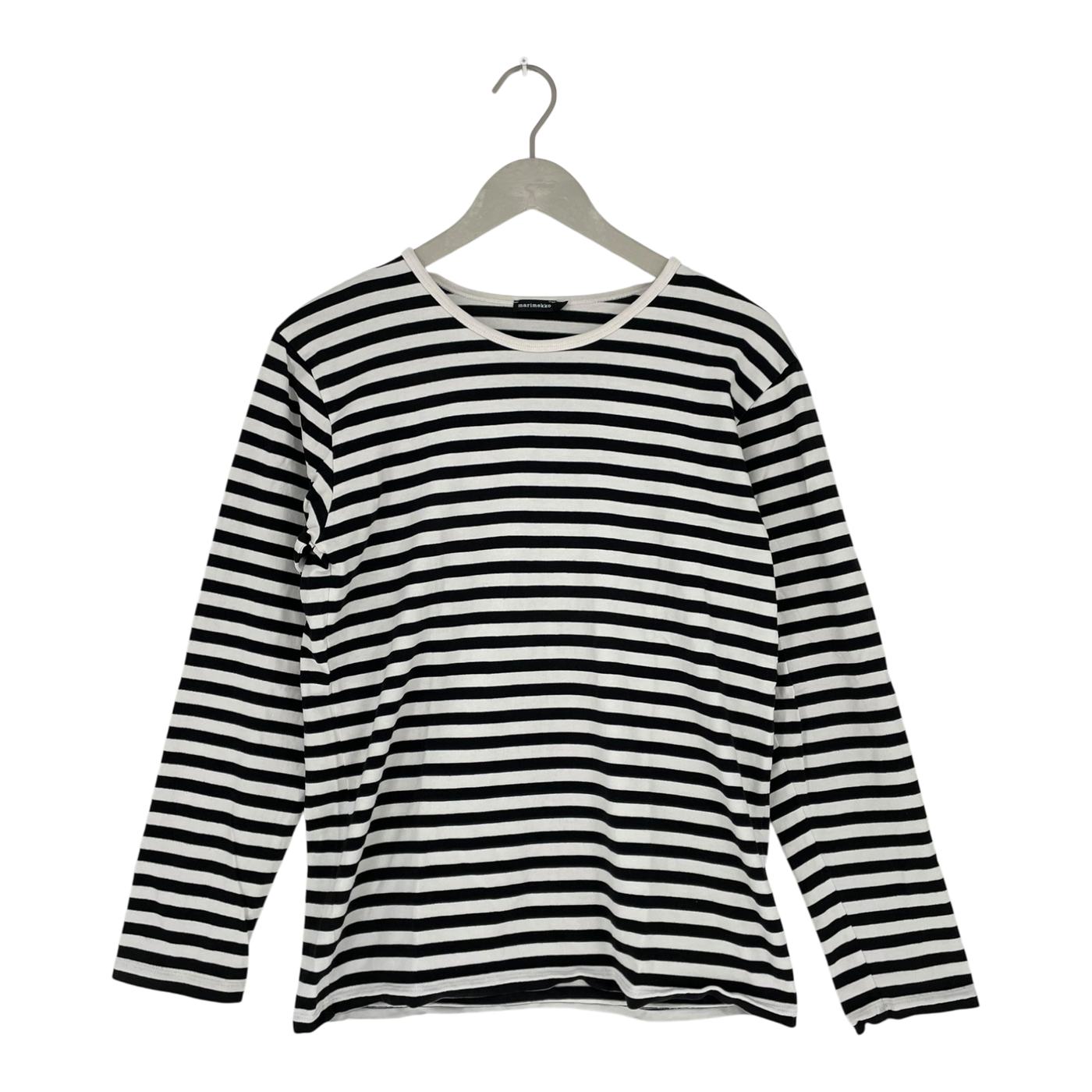 Marimekko stripe shirt, black/white | unisex S