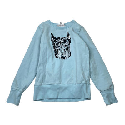 Gugguu sweatshirt, animal embroidery | 128cm