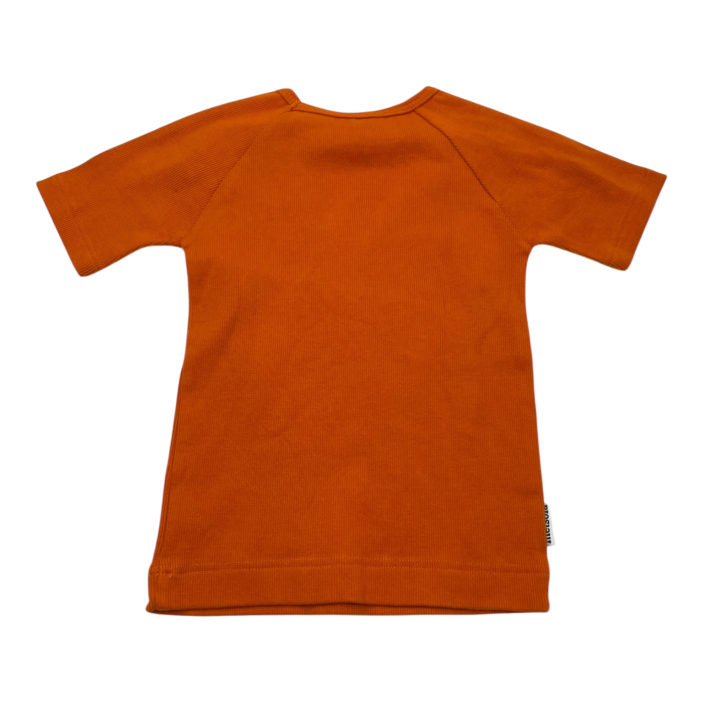 Metsola rib t-shirt, carrot | 104cm