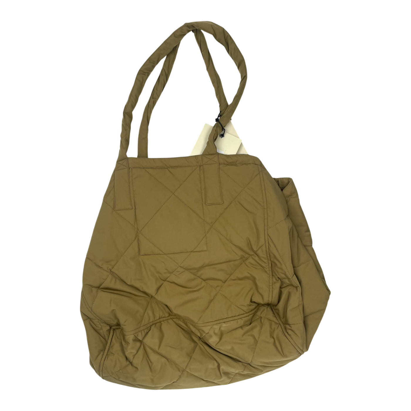 Embassy of Bricks and Logs albi quilted bag, earthy green