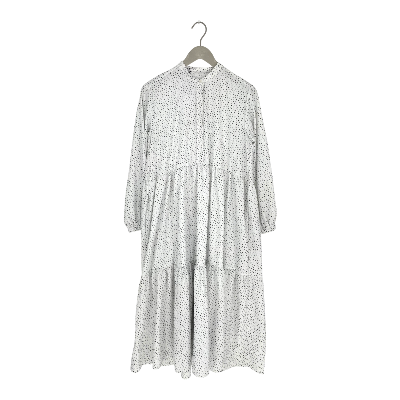 Makia lonna dress, white/black | woman S