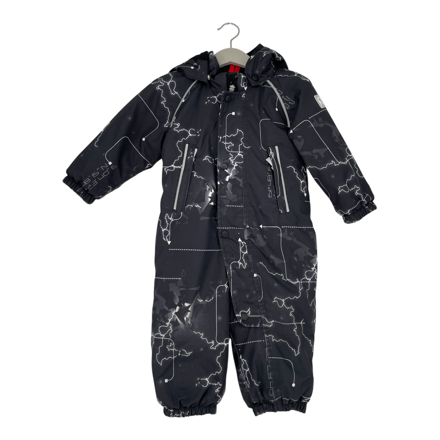 Reima winter overall, black | 80cm