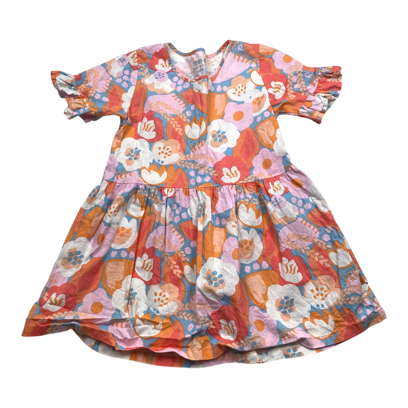Reima mekkonen dress, flower | 122/128cm