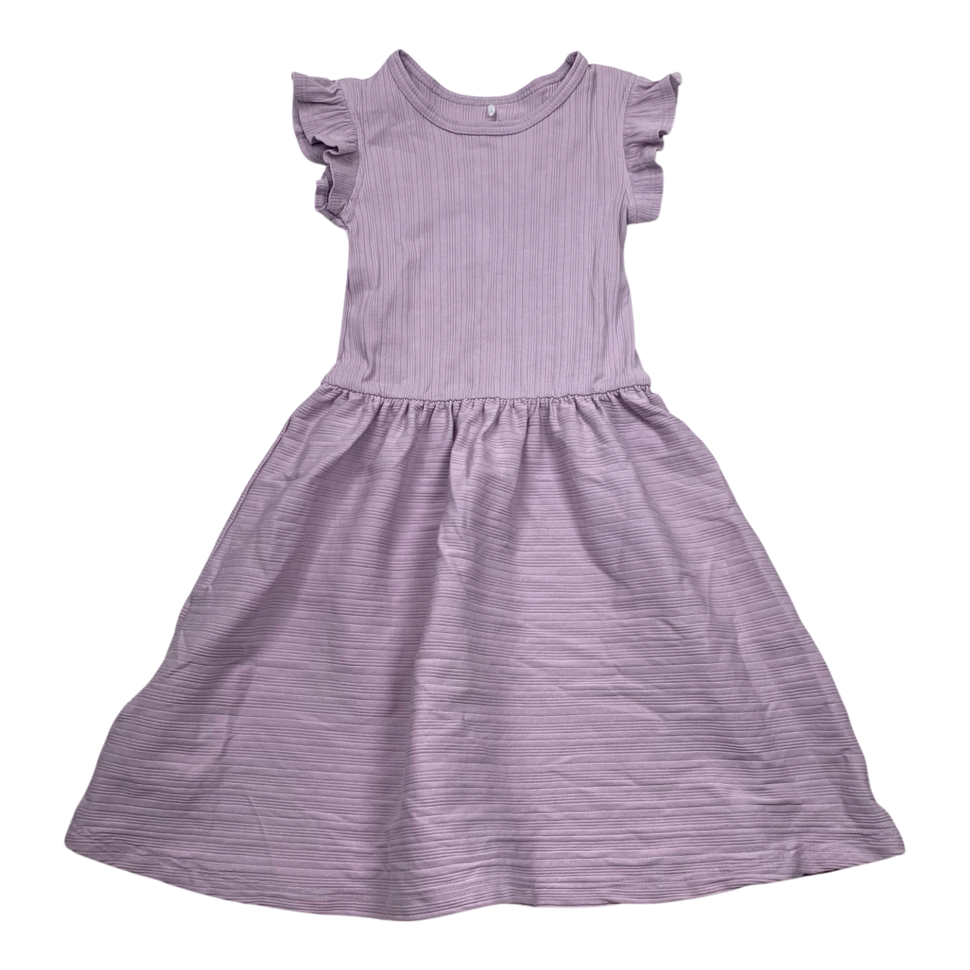 Metsola frill dress, lavender | 122/128cm