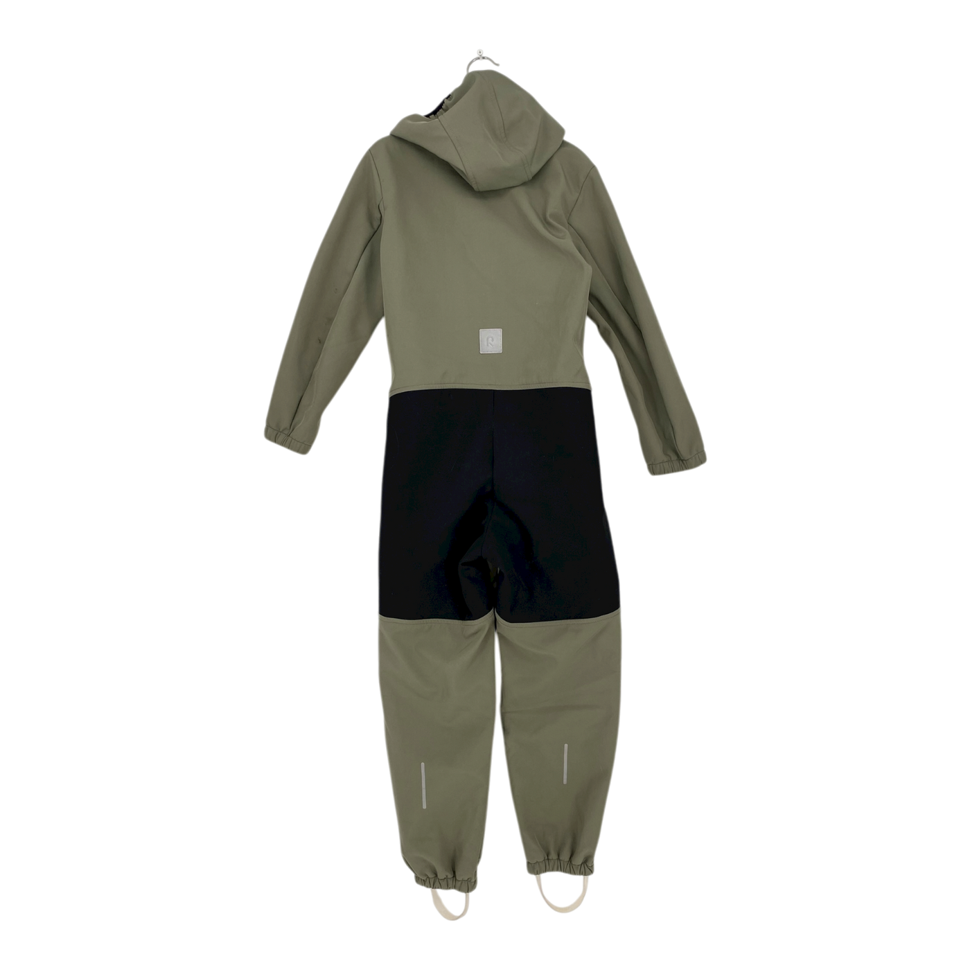 Reima nurmes softshell overall, moss green | 122cm