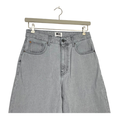 Mud Jeans brooke high barrel jeans, grey | woman w27