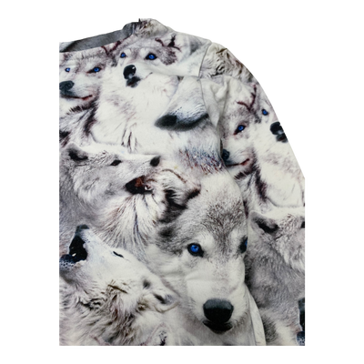 Gugguu sweatshirt, wolves | 116cm