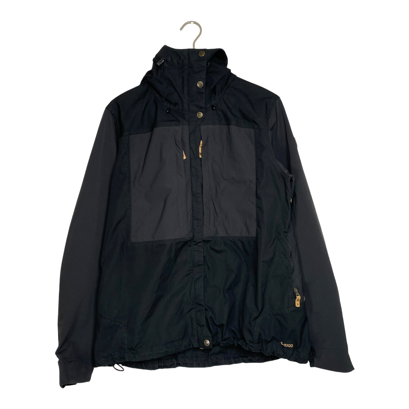 Fjällräven keb G-1000 jacket, black | woman XL