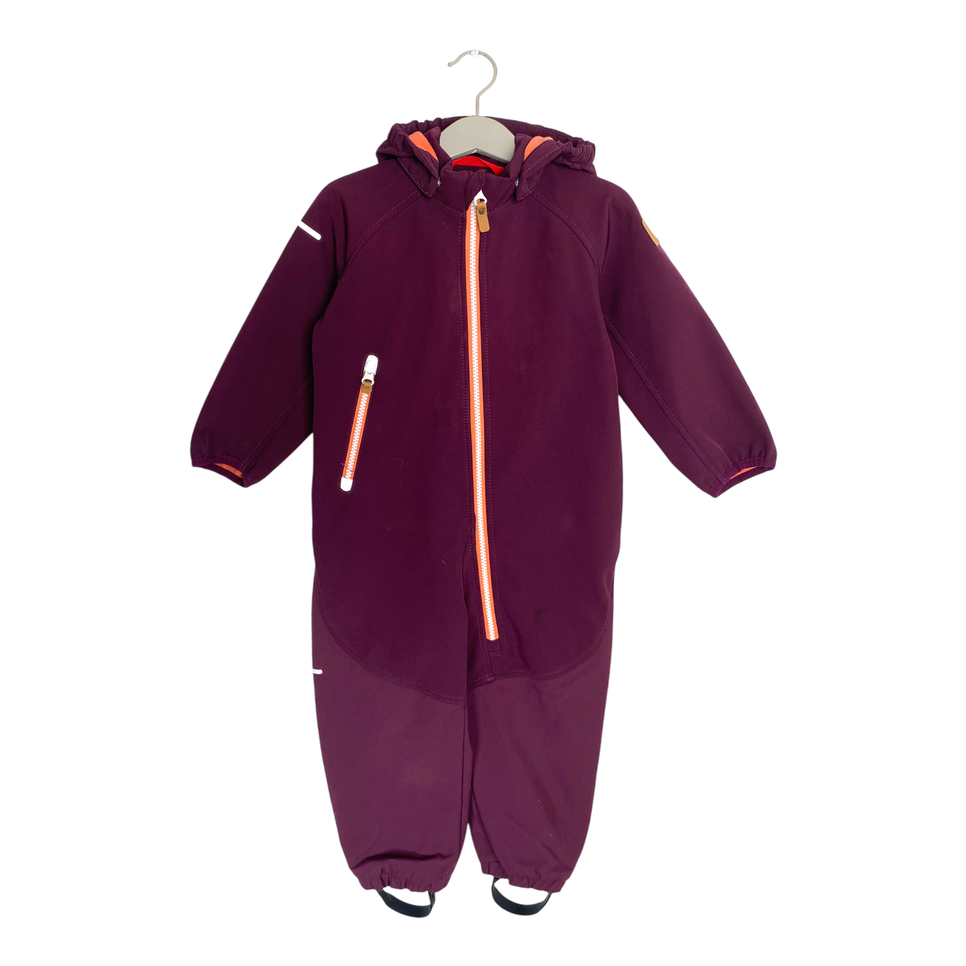 Reima mjosa softshell overall, burgundy | 92cm