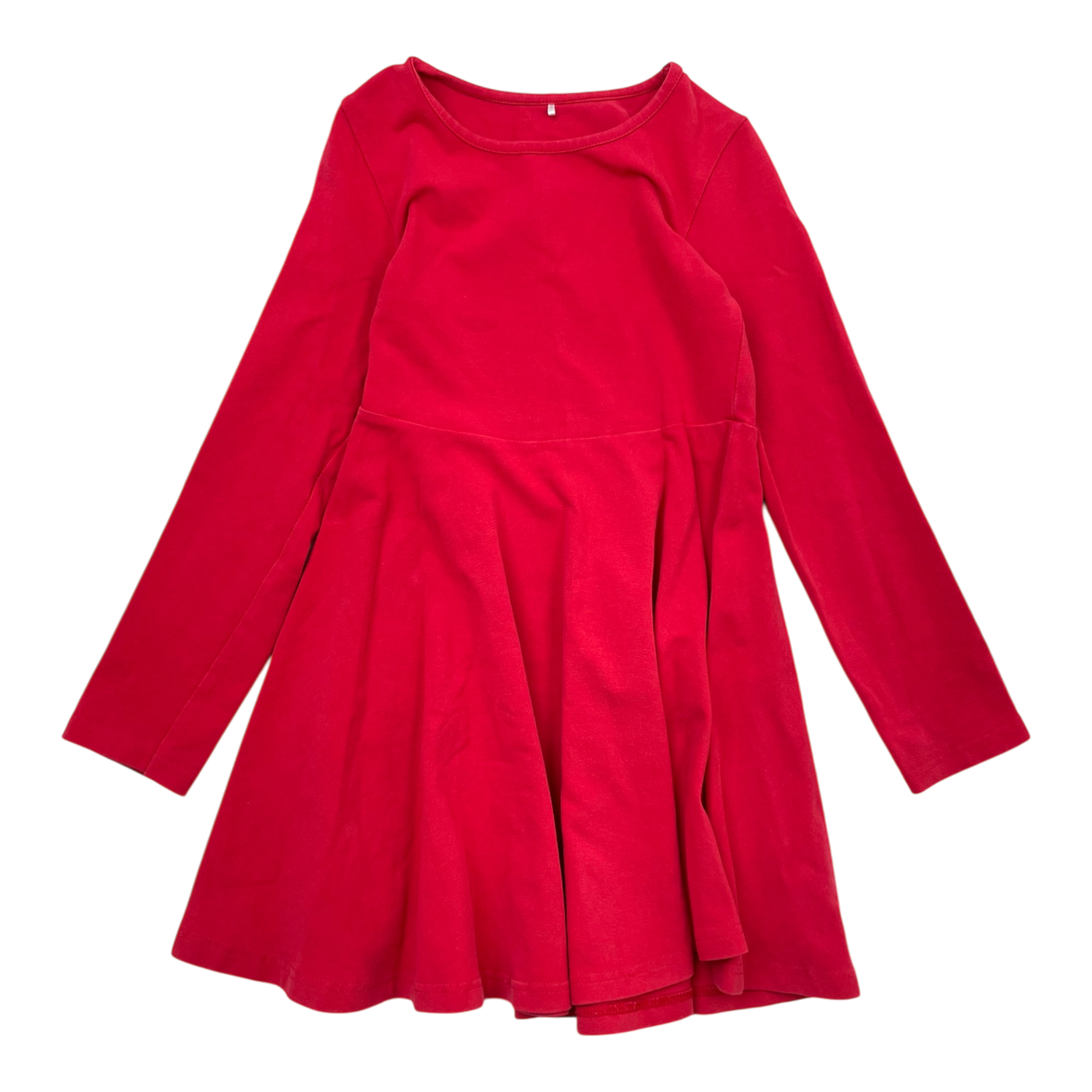 Metsola dress, red | 110/116cm