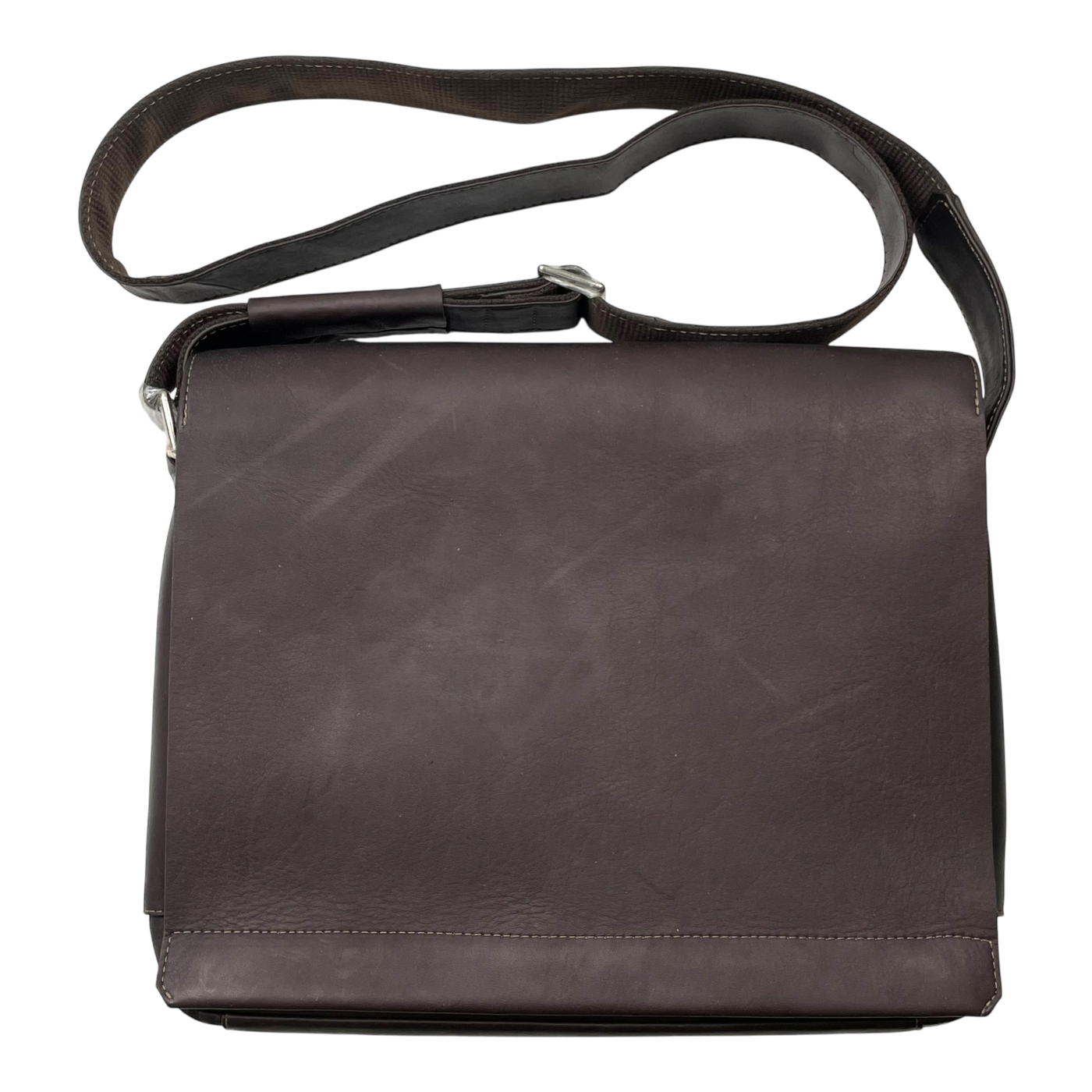 Harold's Bags leather campo messenger bag M, dark brown