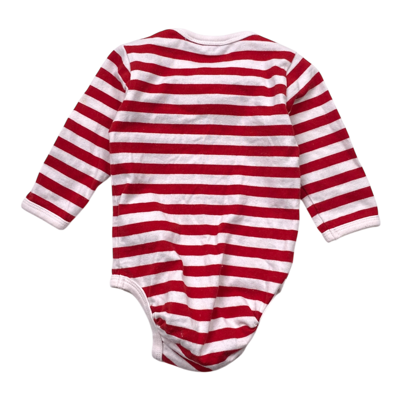 Marimekko stripe body, red & white | 62cm