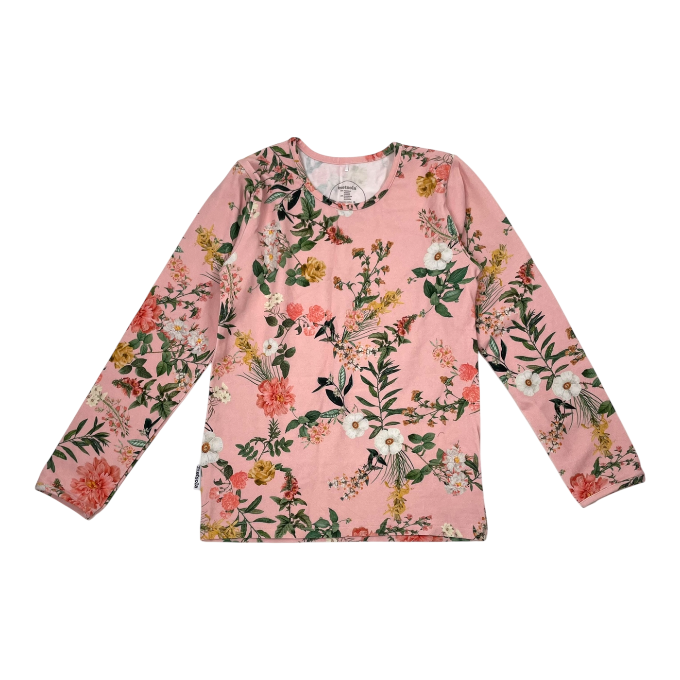 Metsola shirt, floral | 128cm