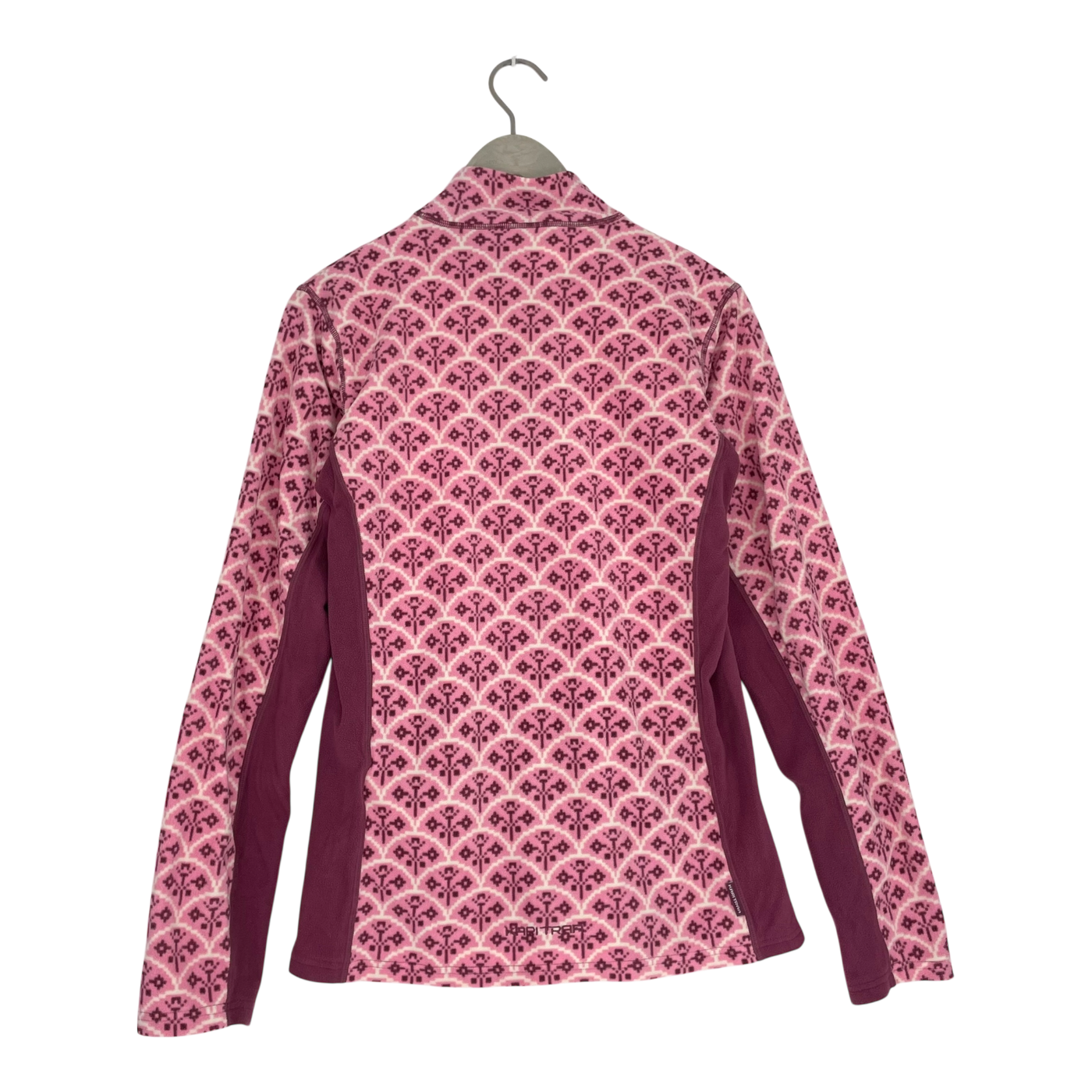 Kari Traa midlayer fleece shirt, pink | woman XL