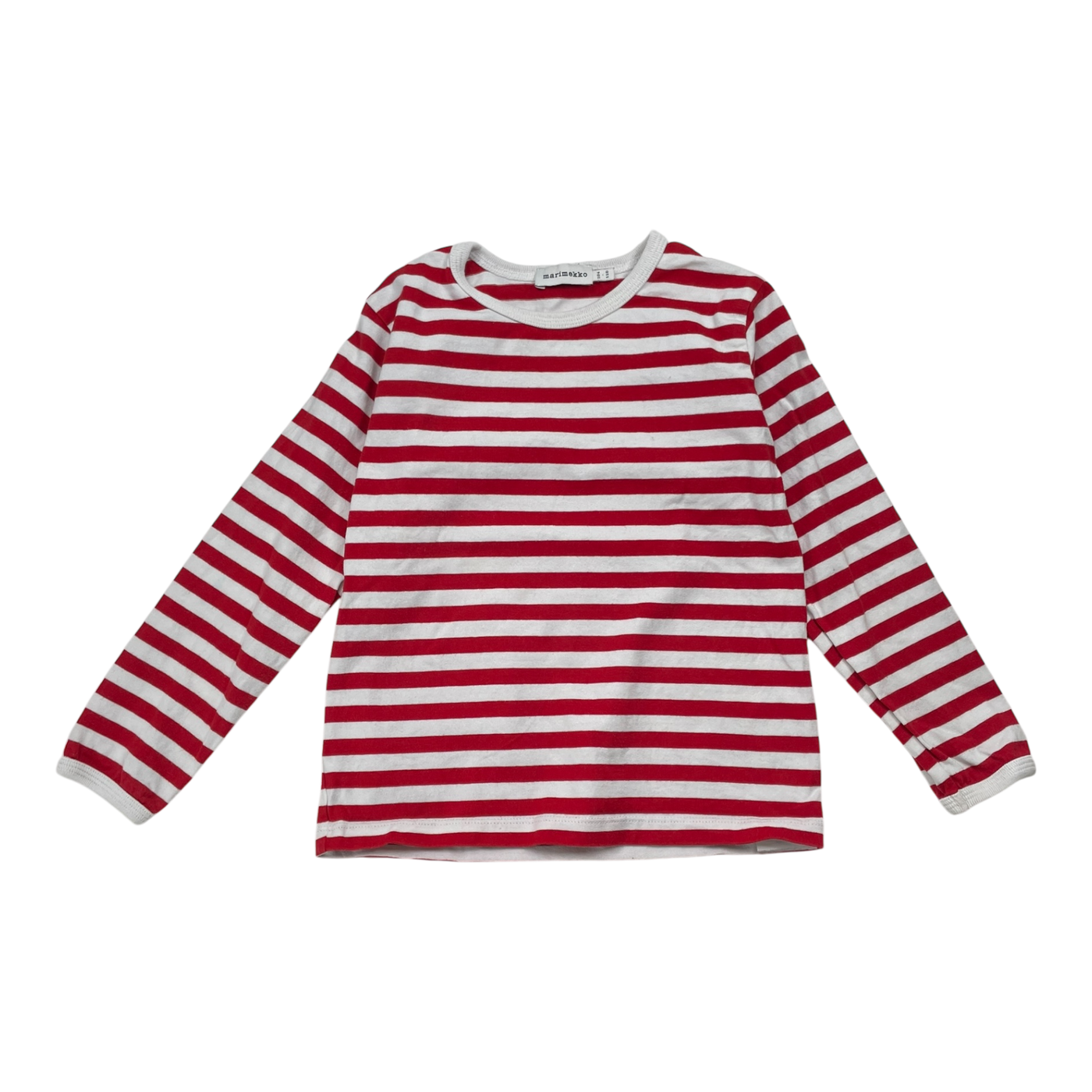 Marimekko tasaraita shirt, red | 92/98cm