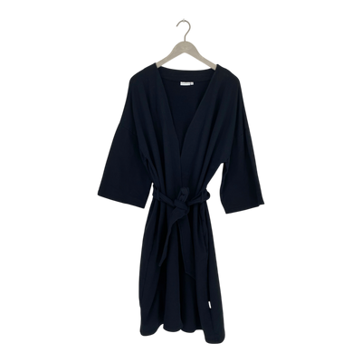 Riva Clothing wrap kimono, black | woman XXL