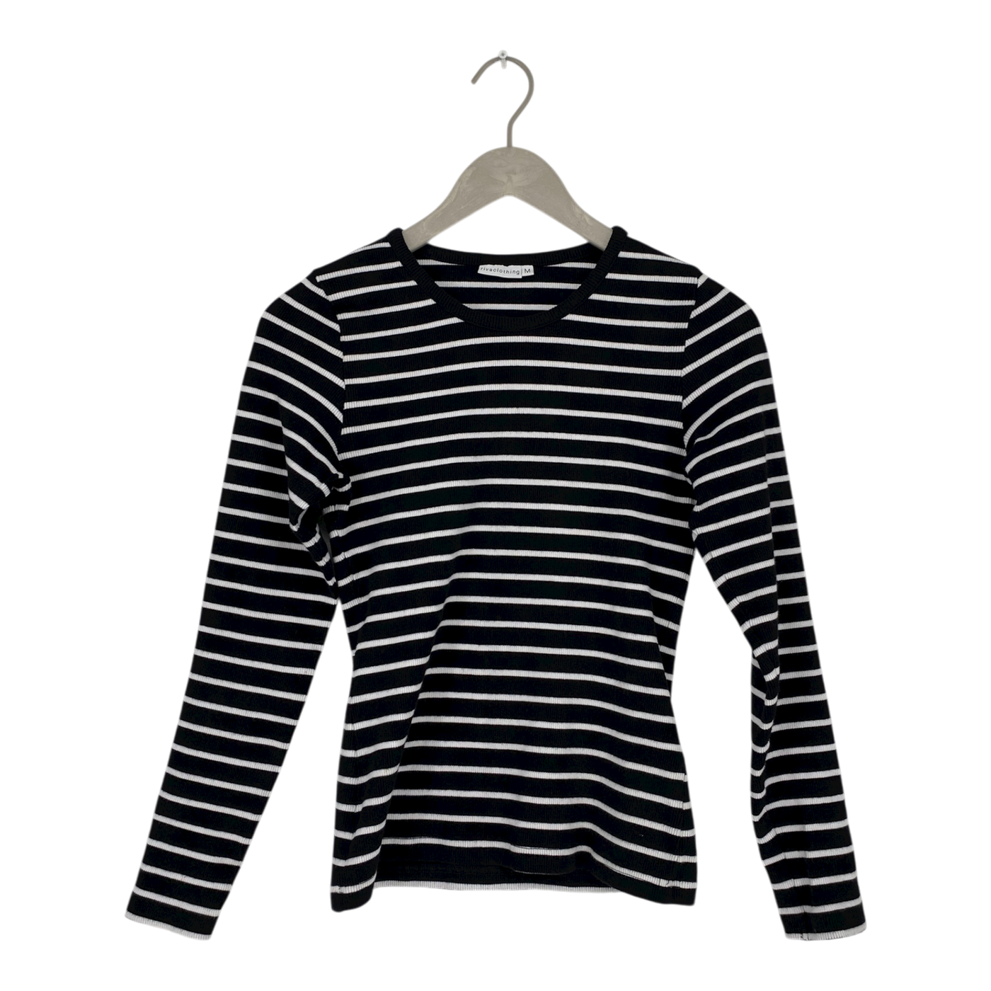 Riva Clothing rib shirt, stripes | woman M