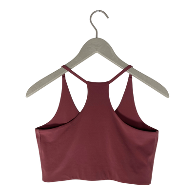 Girlfriend Collective sports top, mauve | woman L